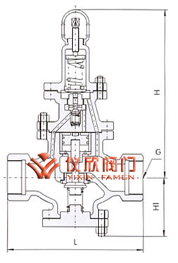 先導活塞式蒸汽減壓閥